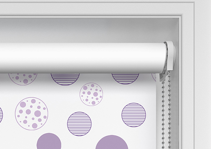 Bubbles, Mauve - Twist&Fit Roller Blind - Image 11